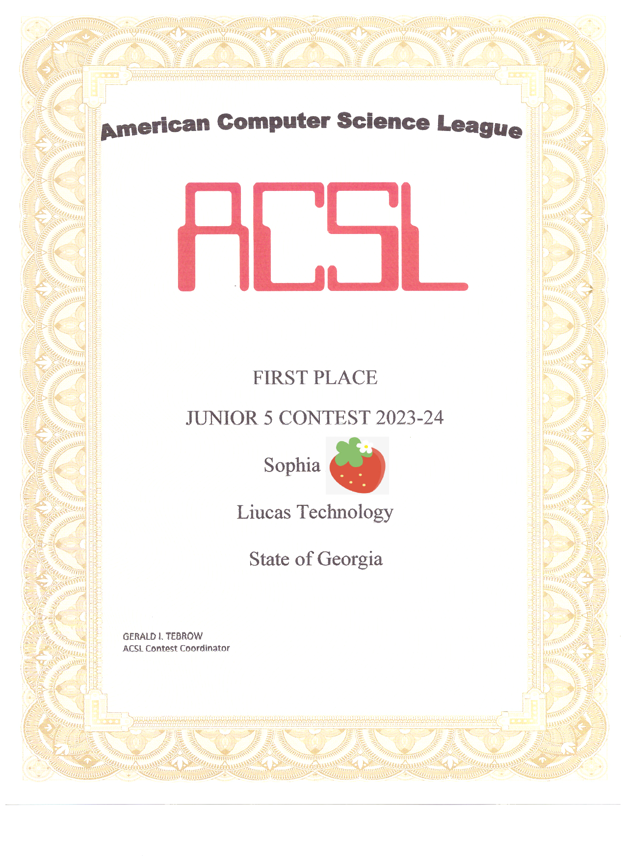 Certificate 4